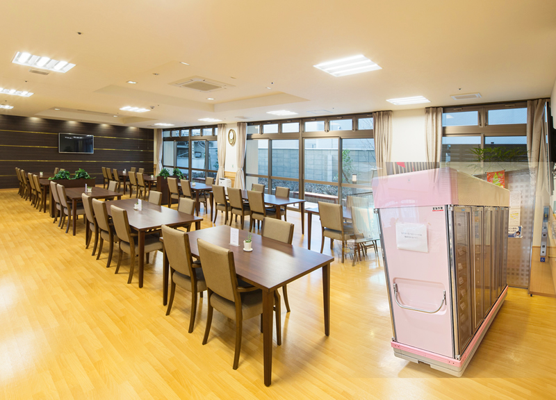 ハートフルリビングなでしこ都島-暖かいものは暖かく、冷たいものは冷たく提供